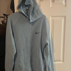 Nike Scottie Scheffler Sky Blue Ribbed Hoodie  mens XXL